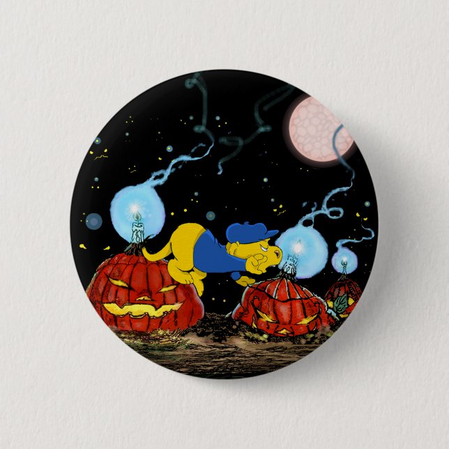 Ferald och Rotten Pumpkins Button Knapp (Framsida)