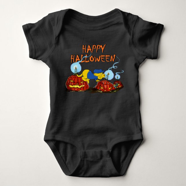 Ferald och Rotten Pumpkins | Halloween T Shirt (Framsida)