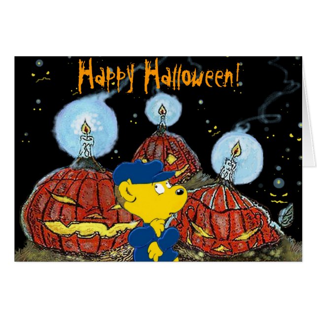 Ferald och Rotten Pumpkins Hälsningskort (Framsidan Horizontal)