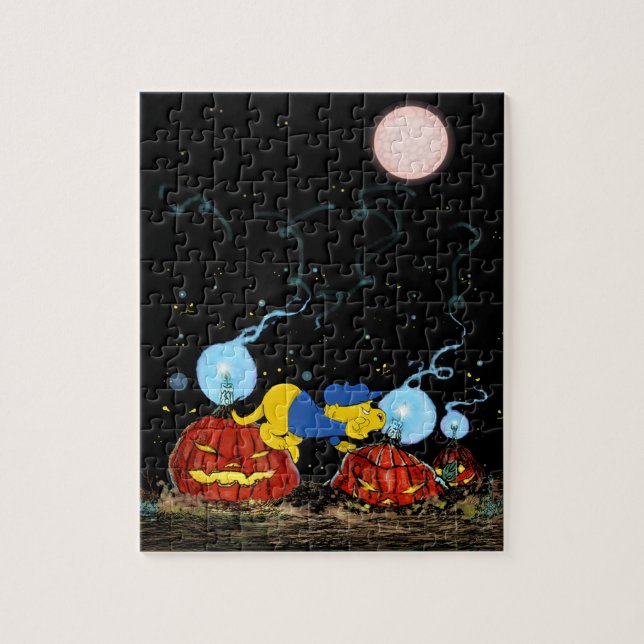 Ferald och Rotten Pumpkins Jigszle Puzzle Pussel (Vertikal)