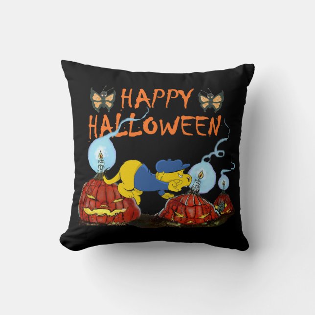 Ferald och Rotten Pumpkins Kudde (Framsida)