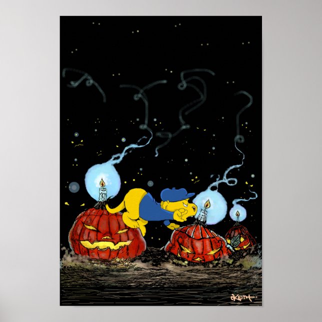 Ferald och Rotten Pumpkins Poster (Framsidan)
