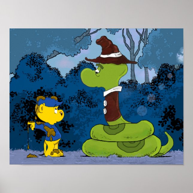 Ferald och Wiggly Poster (Framsidan)