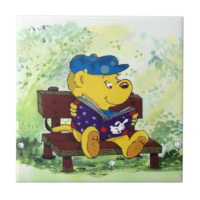 Ferald Reading Ceramic Tile Kakelplatta (Framsidan)