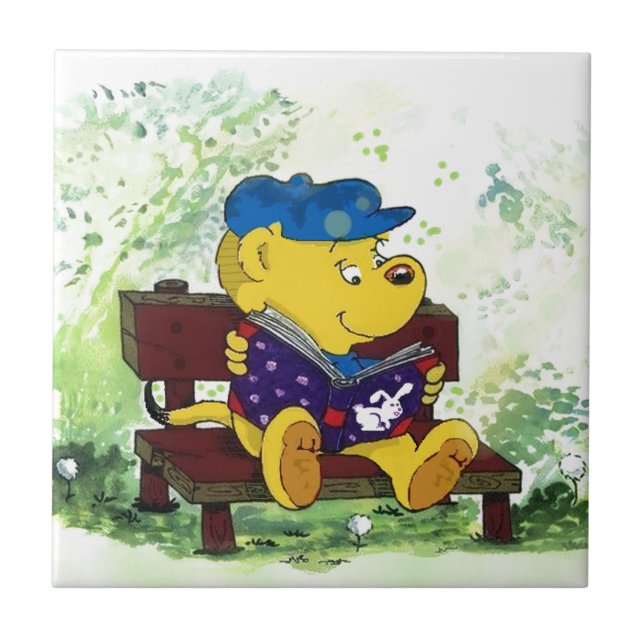 Ferald Reading Ceramic Tile Kakelplatta (Framsidan)