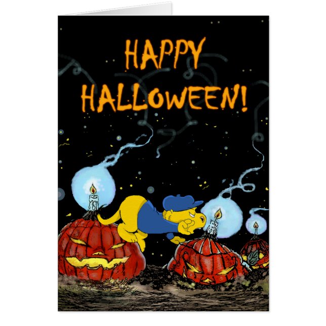 Ferald & Rotten Pumpkins Hälsningskort (Framsidan)