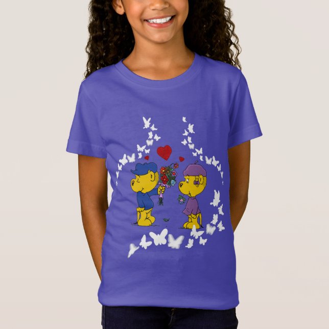 Ferald & Sahsha Ferret Tee Shirt (Framsida)