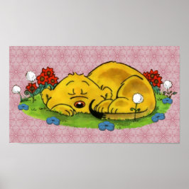 Ferald Sleeping by the Sunwers Poster