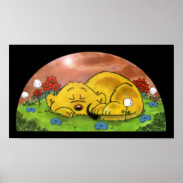 Ferald Sleeping by the Sunwers Poster