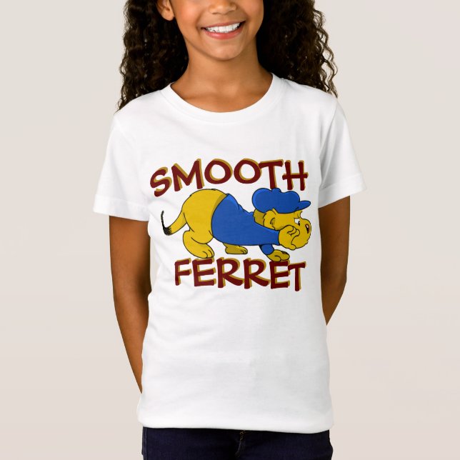 Ferald | Smooth Ferret Hoodie T Shirt (Framsida)
