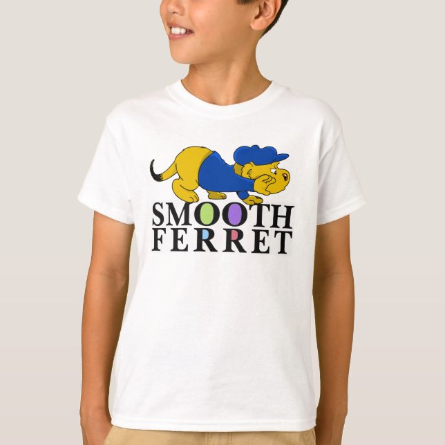 Ferald: Smooth Ferret T-Shirt (Framsida)