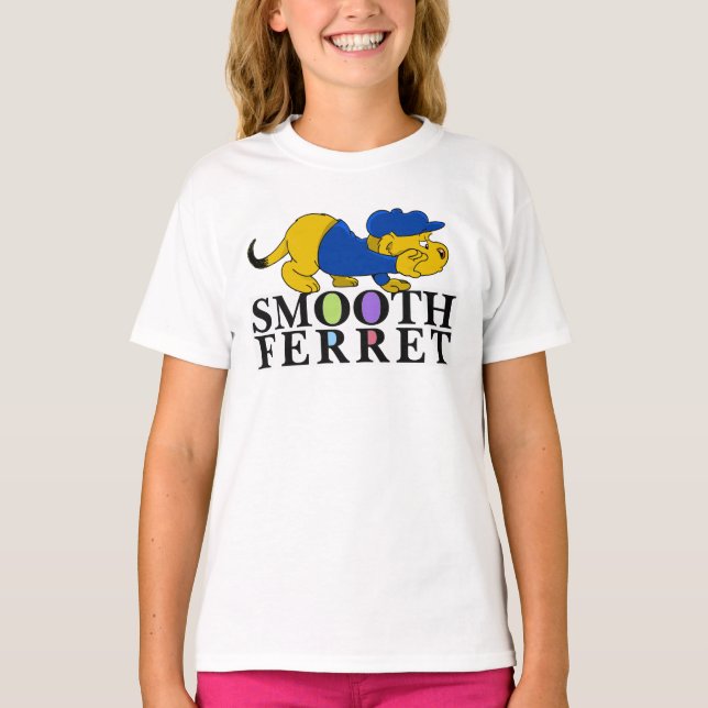 Ferald: Smooth Ferret T-Shirt (Framsida)