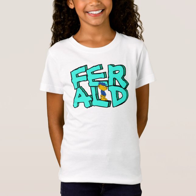 Ferald Stänger på Namn T-Shirt (Framsida)