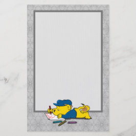 Ferald Teckning Stationery Brevpapper