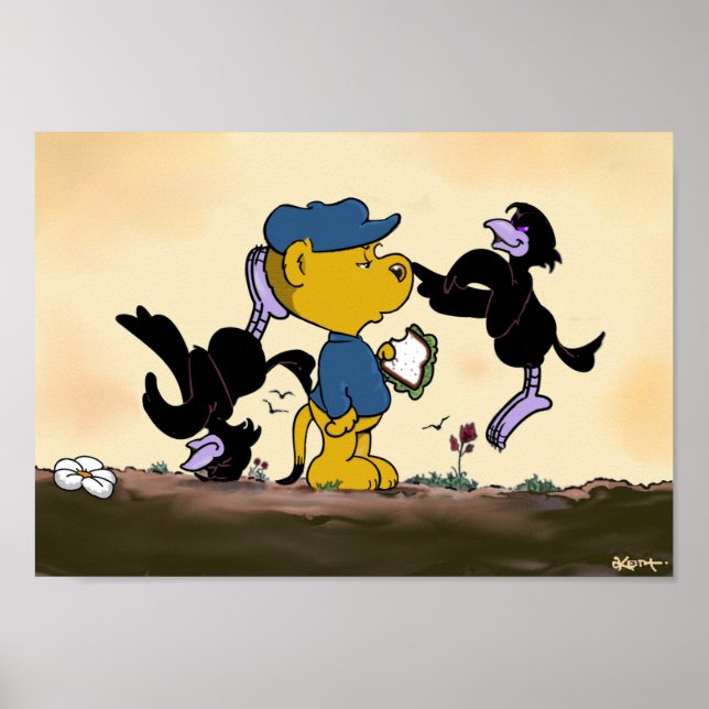 Ferald & The Pesky Kråkas Poster (Framsidan)