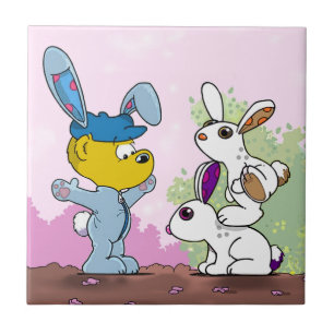 Ferald's Bunny Kostym Kakelplatta