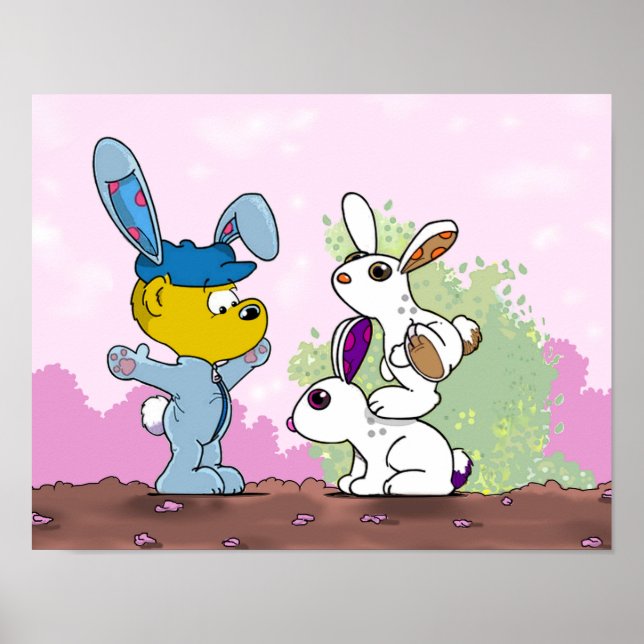 Ferald's Bunny Kostym Poster (Framsidan)