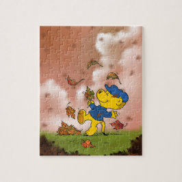Ferald's Höst löv Jigszawa Puzzle Pussel