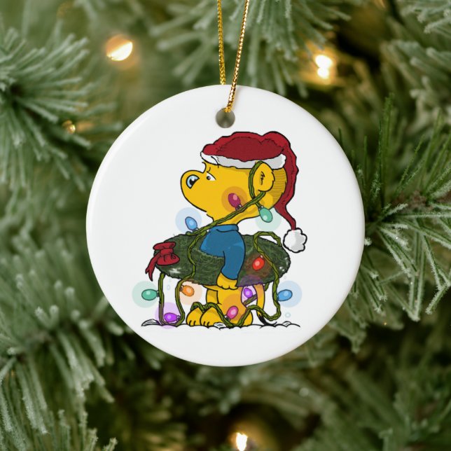 Ferald's Hula Wandeans | Jul Julgransprydnad Keramik (Träd)