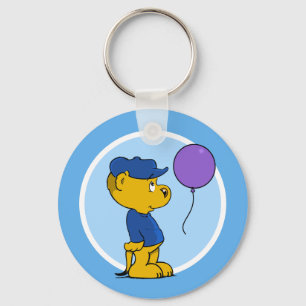 Ferald's Lila Balloon Nyckelring