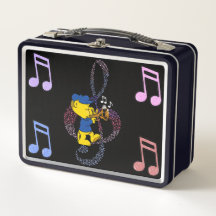 Ferald's Musical Rumpus! Metall Lunch Box