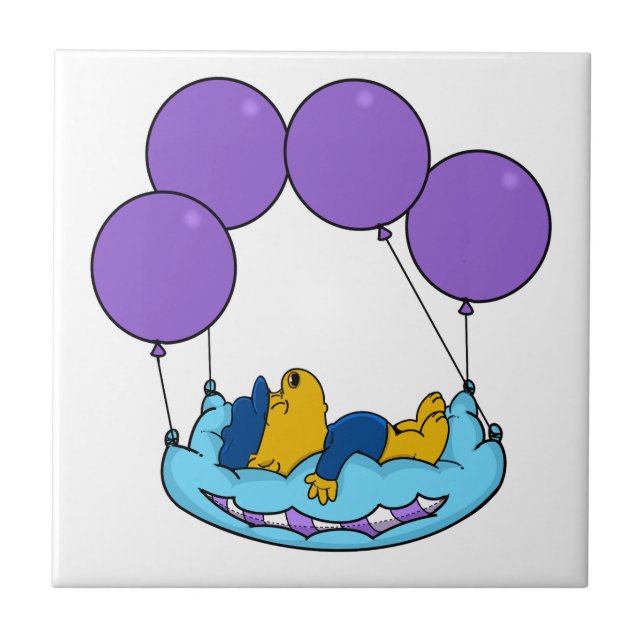 Ferald's Pillow Balloons Kakelplatta (Framsidan)