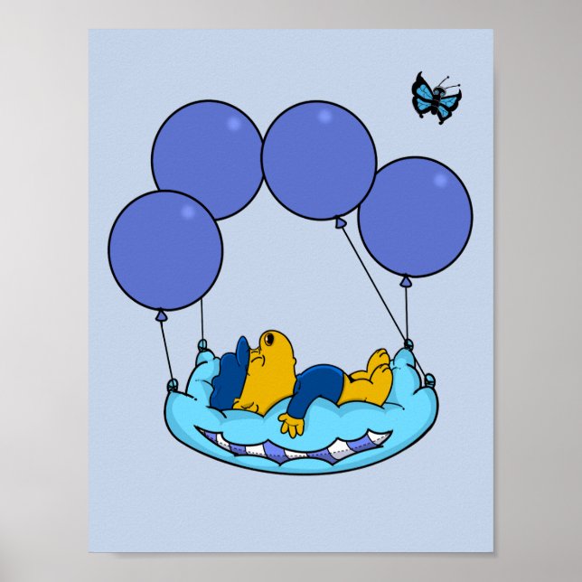 Ferald's Pillow Balloons Poster (Framsidan)