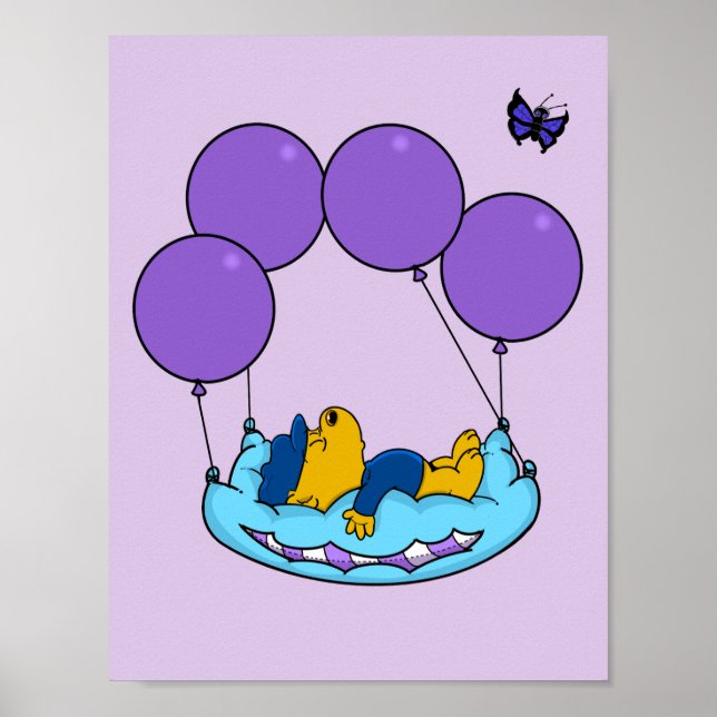 Ferald's Pillow Balloons Poster (Framsidan)