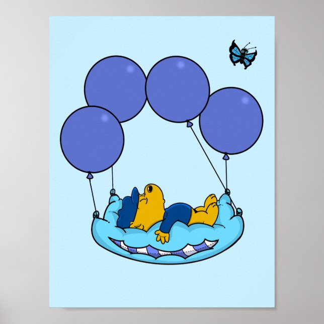 Ferald's Pillow Balloons Poster (Framsidan)