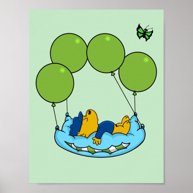 Ferald's Pillow Balloons Poster (Framsidan)
