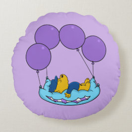 Ferald's Pillow Balloons Round Pillow Rund Kudde