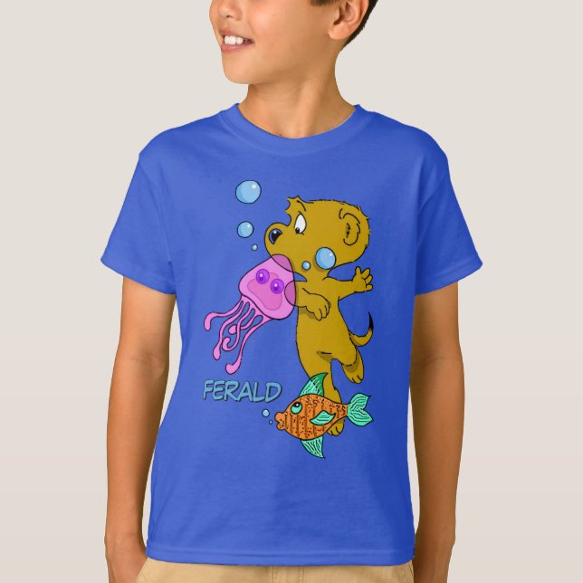 Ferald's Simning T Shirt (Framsida)