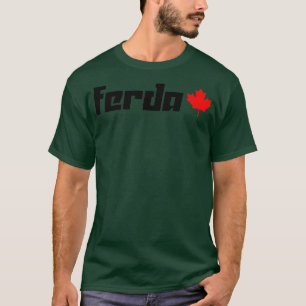 Ferda Canadian Funny Hockey Shirt T Shirt