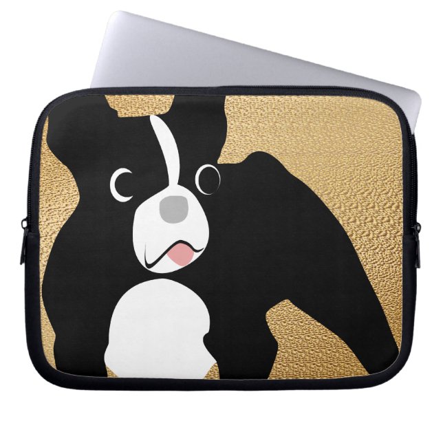 Ferdie Frenchie Laptop Fodral (Framsidan)