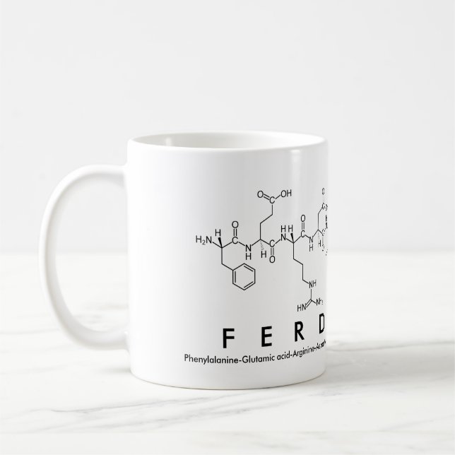 Ferdiemar peptide namn mugg (Vänster)