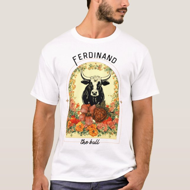 Ferdinand Bull T Shirt (Framsida)