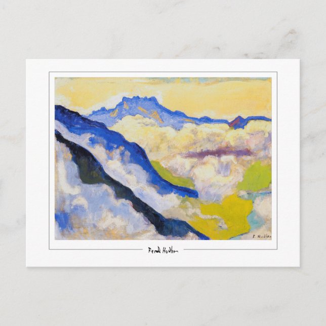 Ferdinand Hodler #168 - vykort för konst (Framsida)