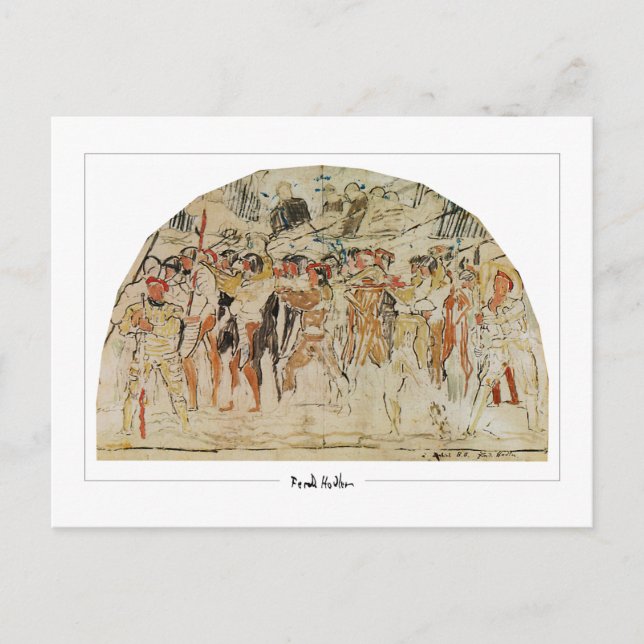 Ferdinand Hodler #225 - vykort för konst (Framsida)