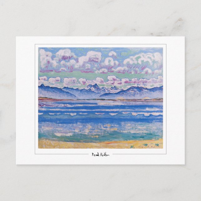 Ferdinand Hodler #230 - vykort för konst (Framsida)