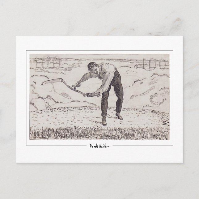 Ferdinand Hodler #235 - Fine Art Postcard Vykort (Framsida)