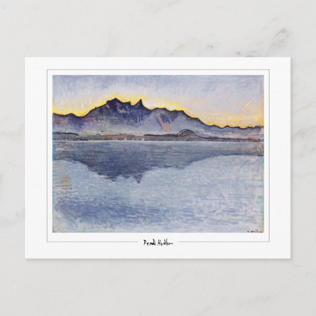 Ferdinand Hodler #237 - Fine Art Postcard Vykort (Framsida)