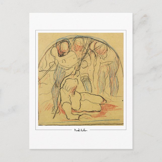 Ferdinand Hodler #239 - Finkonstkort Vykort (Framsida)
