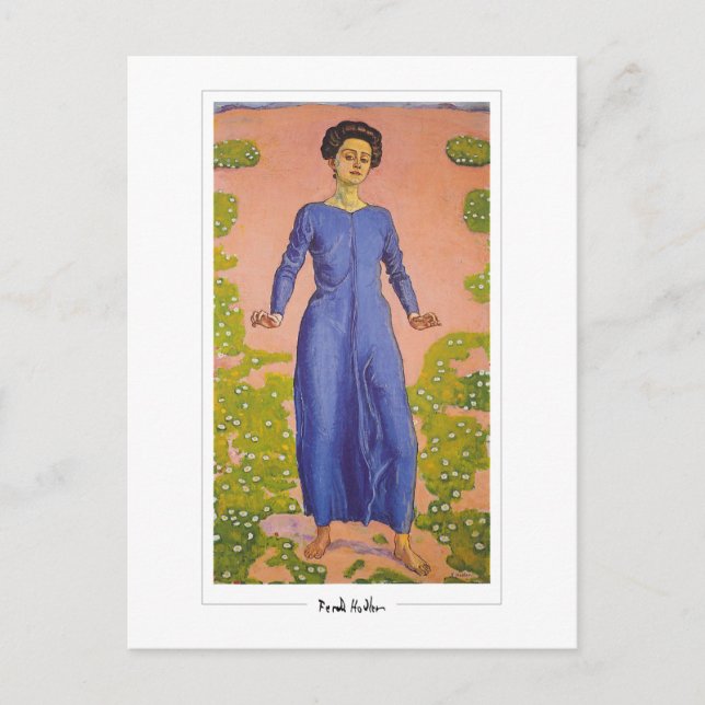 Ferdinand Hodler #244 - vykort för konst (Framsida)