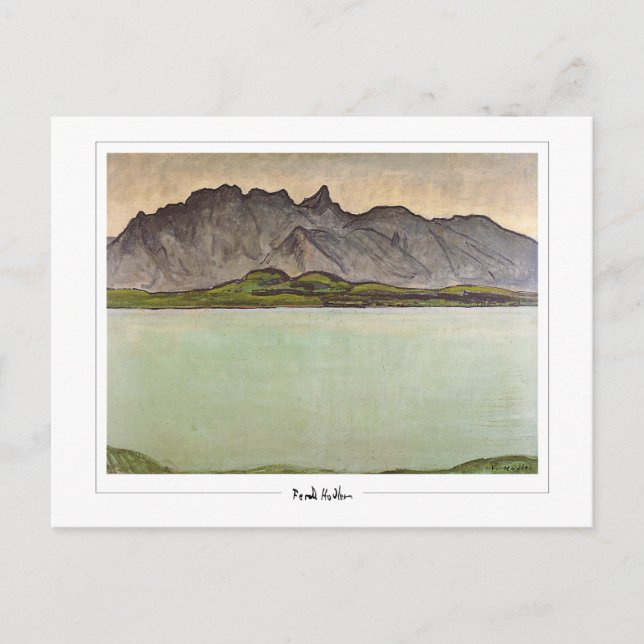 Ferdinand Hodler #248 - Finkonstkort Vykort (Framsida)
