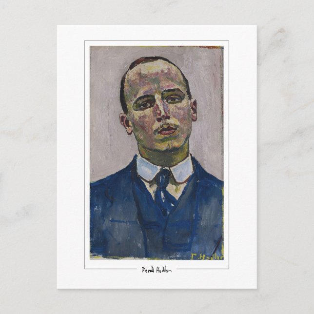 Ferdinand Hodler #254 - vykort för konst (Framsida)