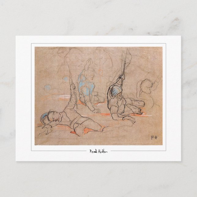 Ferdinand Hodler #259 - Fine Art Postcard Vykort (Framsida)