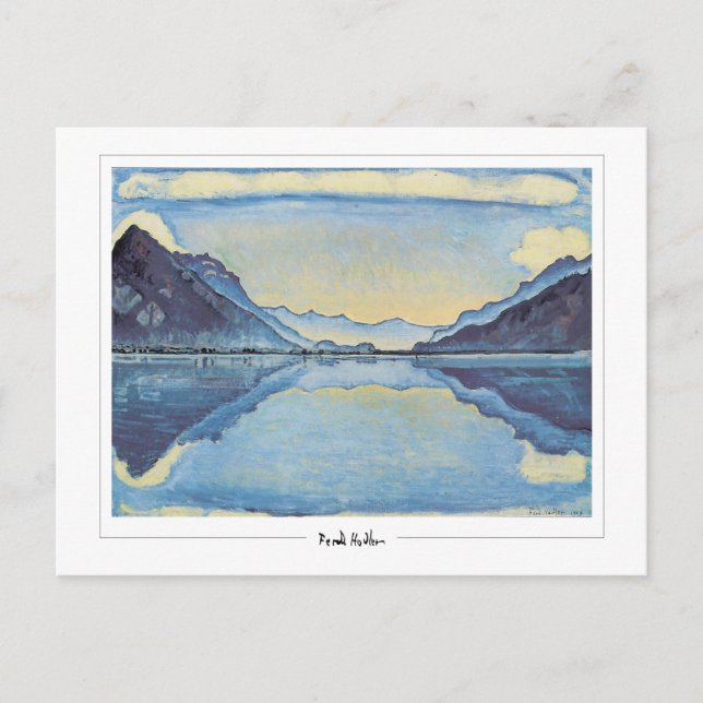 Ferdinand Hodler #260 - Finkonstkort Vykort (Framsida)
