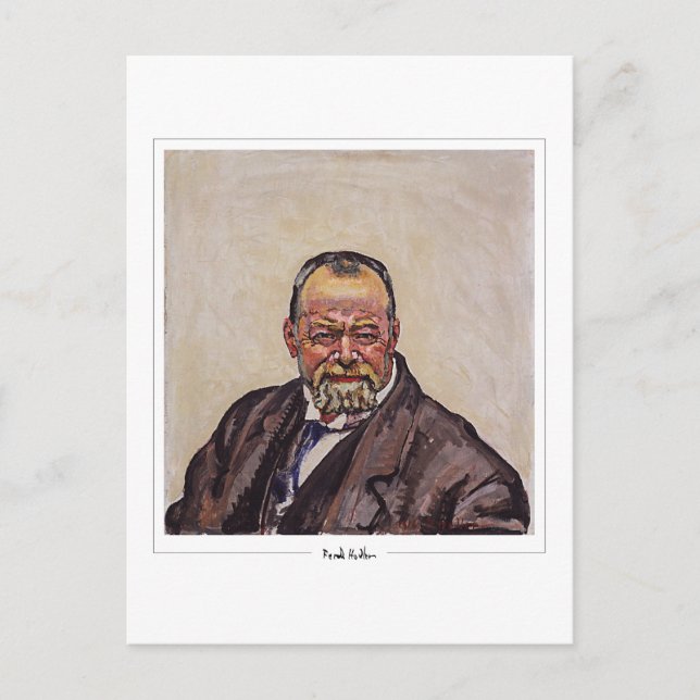 Ferdinand Hodler #261 - vykort för konst (Framsida)