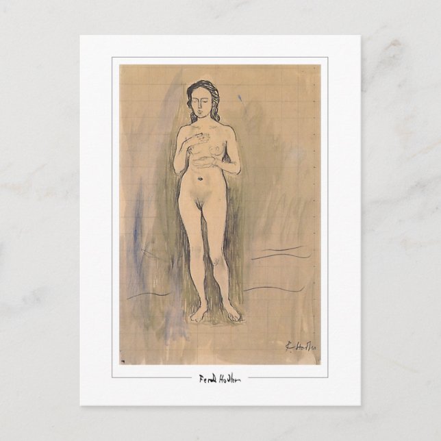 Ferdinand Hodler #274 - Fine Art Postcard Vykort (Framsida)