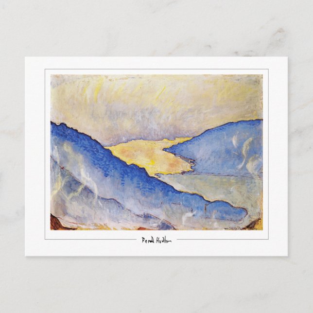 Ferdinand Hodler #54 - vykort för konst (Framsida)